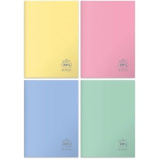 Zeszyt A4 60 kartek PP Pastel Colors op.5 szt. HERLITZ 9552753