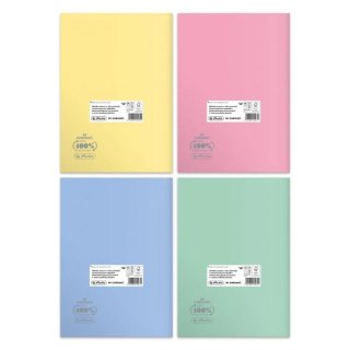 Zeszyt A4 60 kartek PP Pastel Colors op.5 szt. HERLITZ 9552753