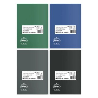 Zeszyt A5 60 kartek linia PP Ocean op.5 szt. HERLITZ 9552399