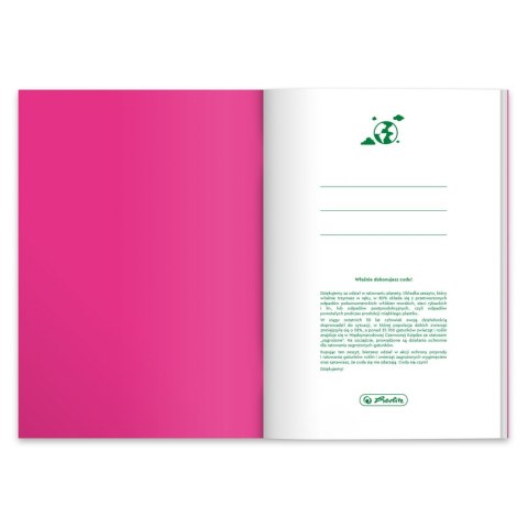 Zeszyt B5 60 kartek kratka Eco Colors op.5 szt. HERLITZ 9564972