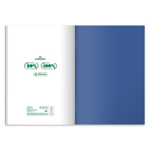 Zeszyt B5 60 kartek kratka Eco Ocean op.5 szt. HERLITZ 9565003
