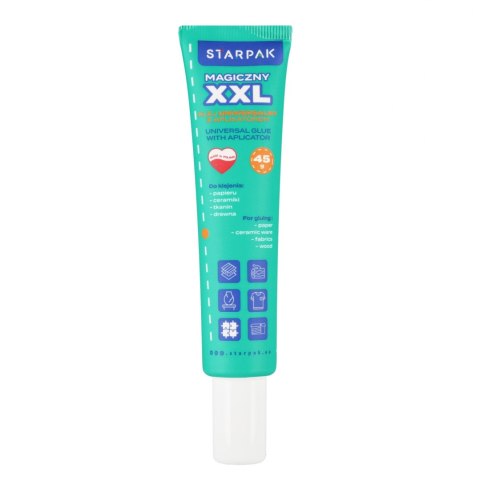 Klej Magiczny XXL z aplikatorem 45g tuba display A 16 STARPAK 547939