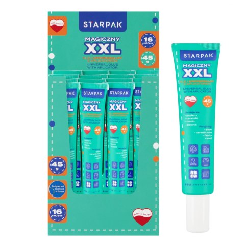 Klej Magiczny XXL z aplikatorem 45g tuba display A 16 STARPAK 547939