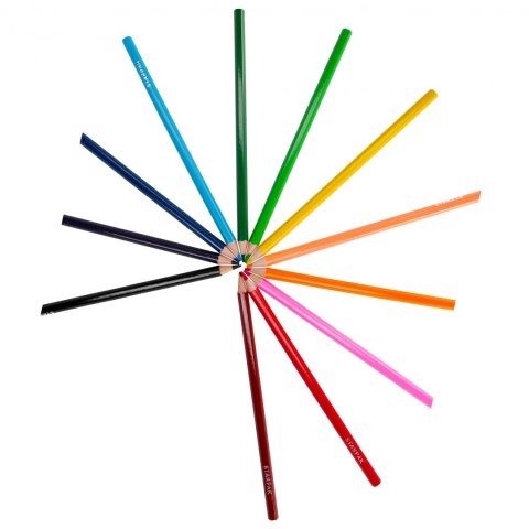 Kredki ołówkowe 12 kolorów Unicorn STARPAK 553553