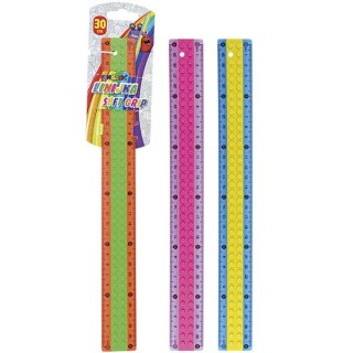 Linijka soft grip FUN&JOY
