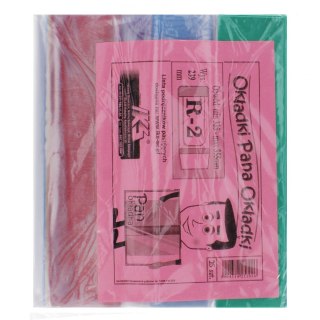 Okładka szkolna regulowana 239x325 przezroczysta A 25 IKS R2