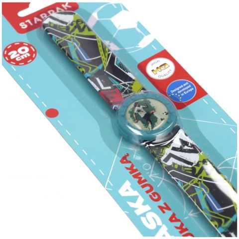 Opaska na rękę Linijka z gumką Boy STARPAK 549174