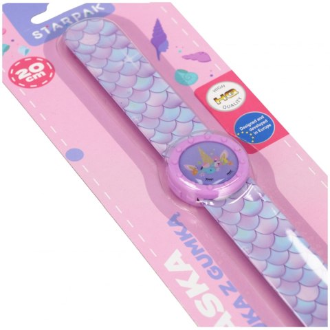Opaska na rękę Linijka z gumką Girl STARPAK 549175