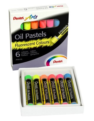 PASTELE OLEJNE 6KOL FLUO PEN WB