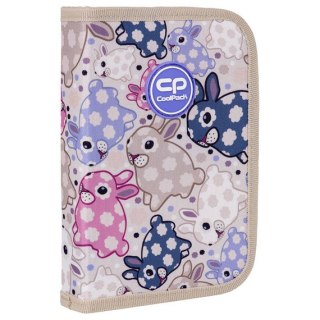 Piórnik 1 zamek 2 klapki Clipper Bunny Coolpack PATIO F076833
