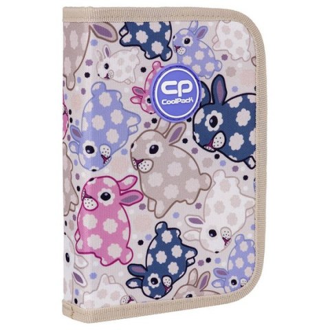 Piórnik 1 zamek 2 klapki Clipper Bunny Coolpack PATIO F076833