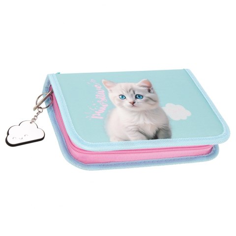Piórnik 1zamek 2klapki bez wyposażenia Cuties Kitty STARPAK 550991