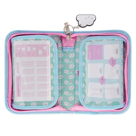 Piórnik 1zamek 2klapki bez wyposażenia Cuties Kitty STARPAK 550991