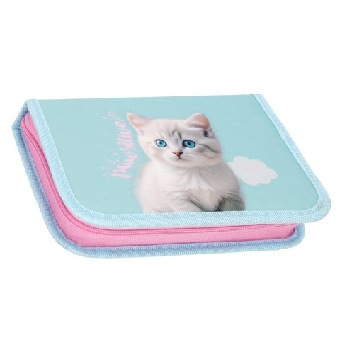Piórnik 1zamek 2klapki bez wyposażenia Cuties Kitty STARPAK 550991