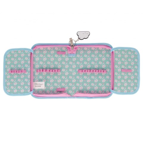 Piórnik 1zamek 2klapki bez wyposażenia Cuties Kitty STARPAK 550991