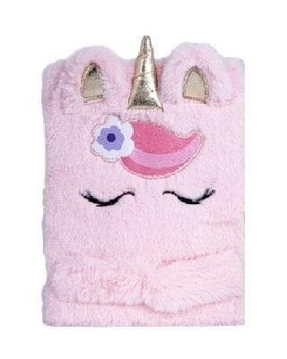 Piórnik pluszowy 1 zamek 1 klapka z wyposażeniem Fluffy Unicorn ASTRA 503024084