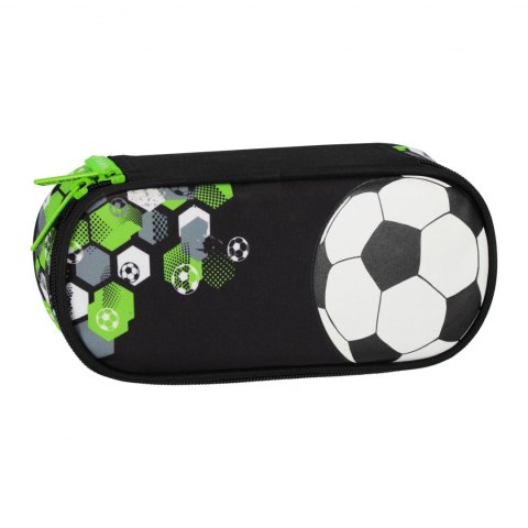 Piórnik saszetka 1zamek Football Green STARPAK 550910