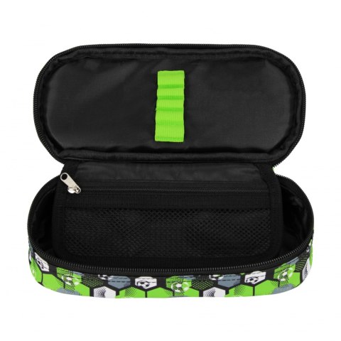 Piórnik saszetka 1zamek Football Green STARPAK 550910