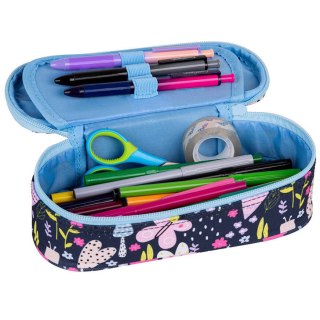 Piórnik saszetka owalna 1zamek 1klapka Campus Garden CoolPack PATIO F062831