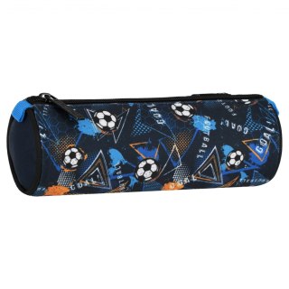 Piórnik tuba 1zamek Football blue STARPAK 550972