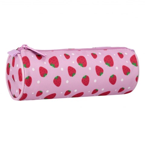 Piórnik tuba 1zamek Fruit Truskawka STARPAK 550955