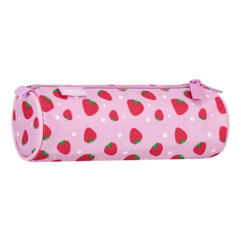 Piórnik tuba 1zamek Fruit Truskawka STARPAK 550955