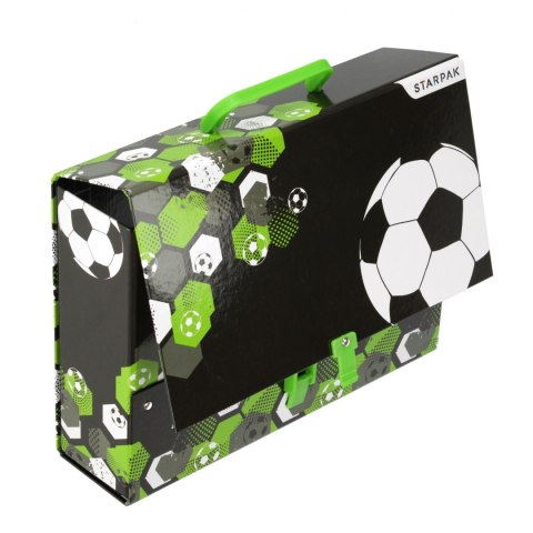 Teczka z rączką A4/95mm Football STARPAK 553551