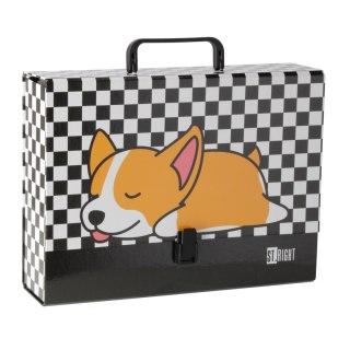 Teczka z rączką A4/95mm Sleepy Corgi ST. MAJEWSKI 669927