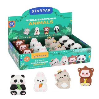 Temperówka pojedyncza Animal op.12szt. STARPAK 540806