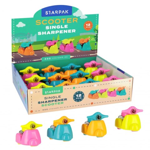 Temperówka pojedyncza Skutery op.12szt, STARPAK 540809