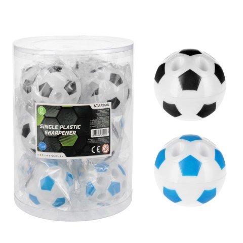 Temperówka z pojemnikiem Football tuba 12 szt. STARPAK 539478