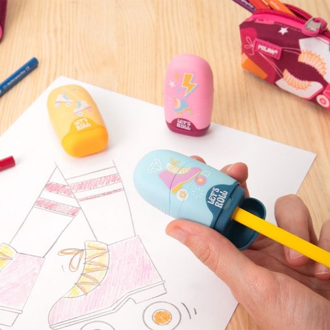 Temperówko - gumka MILAN CAPSULE ROLLER, pud. 16 szt.