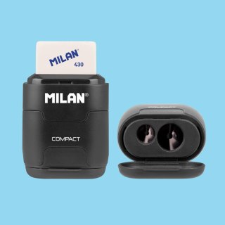 Temperówko - gumka MILAN COMPACT SHADOW pud. 16 szt.