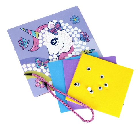 Zestaw kreatywny Książeczka z mozaikami Unicorn STARPAK 549165