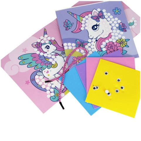 Zestaw kreatywny Książeczka z mozaikami Unicorn STARPAK 549165