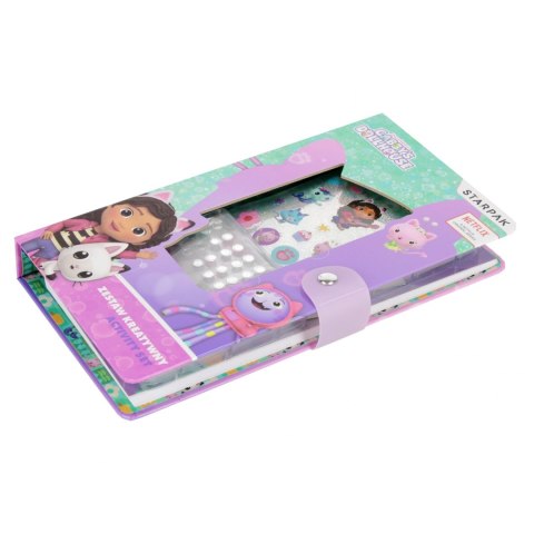 Zestaw kreatywny do kolorowania naklejki, kredki, diamenciki Gabby s Dollhouse STARPAK 552492