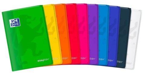 Zeszyt OXFORD easybook B5 60 kart. kratka margines mix kolor