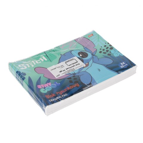 BLOK RYSUN A4/20K BIA 80G STITCH FOL A 10
