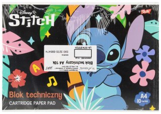 Blok techniczny A4/10k biały 190g Stitch A 10 ST. MAJEWSKI 686474