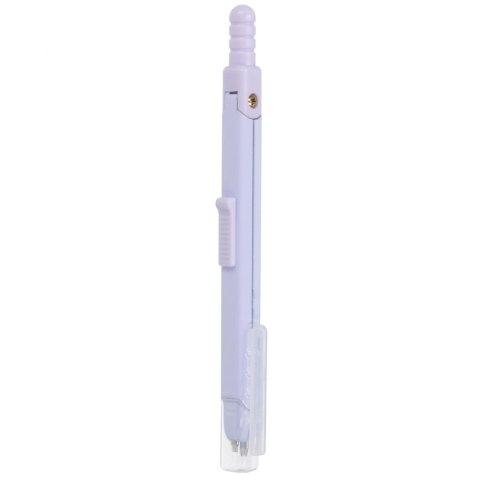 Cyrkiel metalowy zamykany plus rysiki liliowy STARPAK 563024