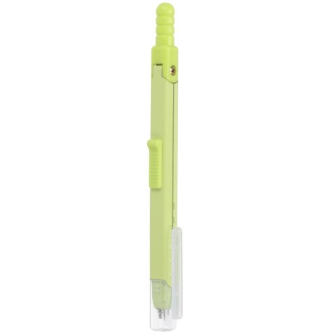 Cyrkiel metalowy zamykany plus rysiki seledynowy STARPAK 563025