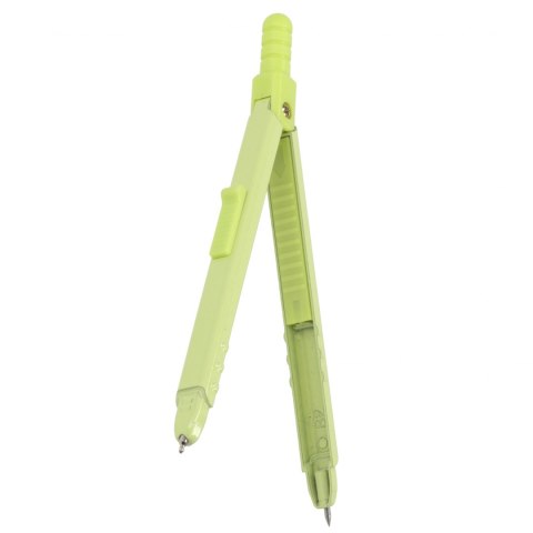 Cyrkiel metalowy zamykany plus rysiki seledynowy STARPAK 563025