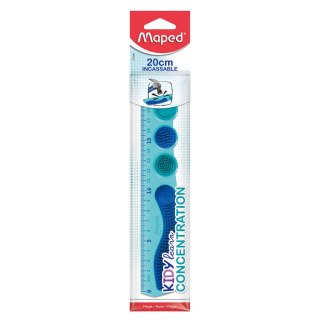 Linijka Maped Kidy Learn Concentration 20 cm