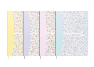 Notatnik OXFORD FLORAL A5 80 kartek kratka