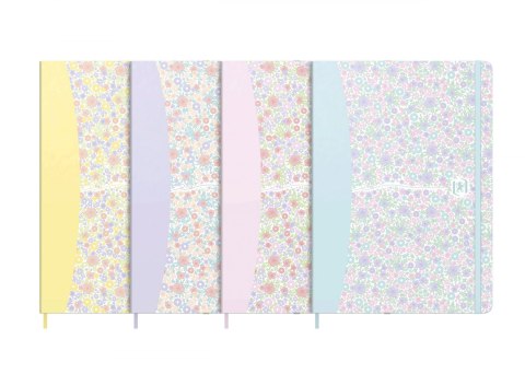 Notatnik OXFORD FLORAL A5 80 kartek kratka