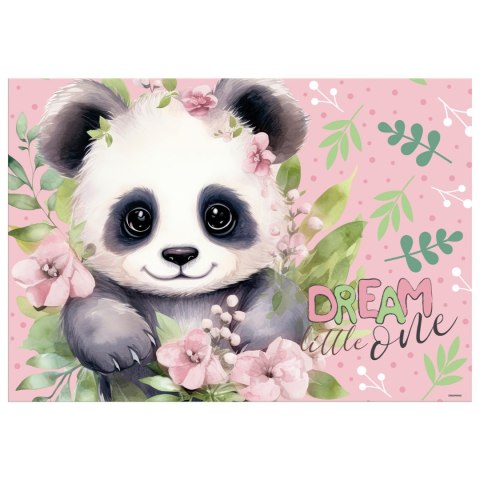 PODKLAD NA BIURKO KART OKLEJ 345X495 PANDA 10