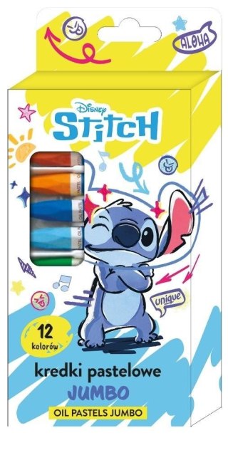 Pastele olejne 12 kolorów Jumbo Stitch BENIAMIN 140880 BEN