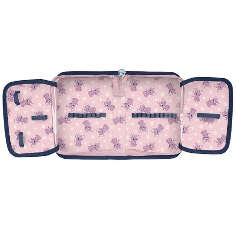 Piórnik 1zamek 2klapki Stitch PASO DS25CC-P001BW