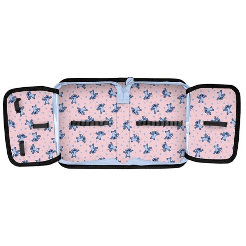 Piórnik 1zamek 2klapki Stitch PASO DS25GG-P001BW