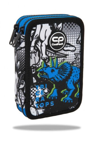 Piórnik 2 zamki z wyposażeniem T-Rex Coolpack PATIO F066853